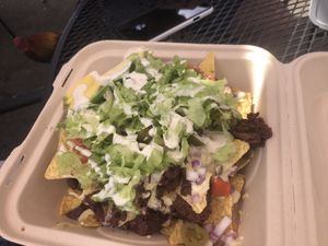 Jackfruit Nachos at Herbivores in Kailua Kona