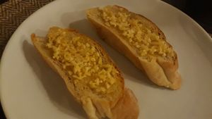 Garlic bread at Goodsouls Kitchen in Chiang Mai