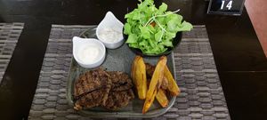 Mushrooms steaks at Goodsouls Kitchen in Chiang Mai