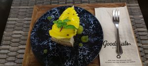 Healthy cheesecake at Goodsouls Kitchen in Chiang Mai