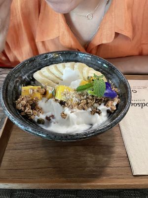 Coconut Yogurt Muesli Bowl at Goodsouls Kitchen in Chiang Mai