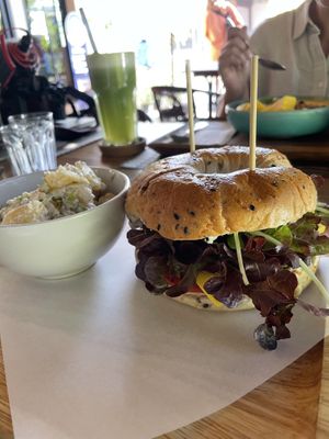 Bagel (a must have, loved that one) at Goodsouls Kitchen in Chiang Mai