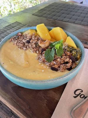 Smoothie Bowl (also truly tasty) at Goodsouls Kitchen in Chiang Mai