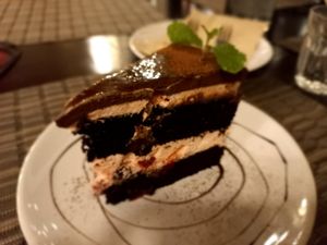 Black forest cake at Goodsouls Kitchen in Chiang Mai