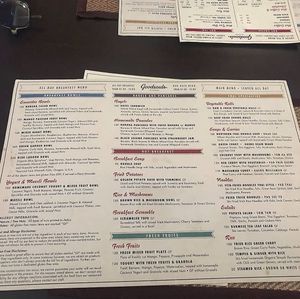 Menu  at Goodsouls Kitchen in Chiang Mai