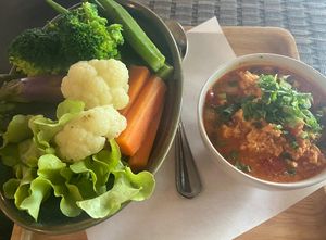 nam prik ong at Goodsouls Kitchen in Chiang Mai