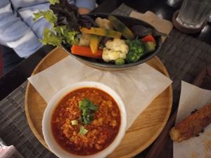 Nam prik on at Goodsouls Kitchen in Chiang Mai