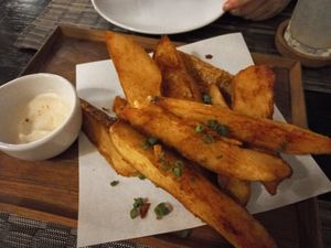 Country fries at Goodsouls Kitchen in Chiang Mai