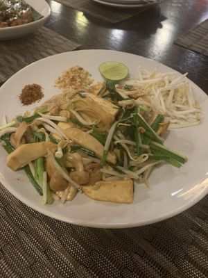 Pad Thai con tofu  at Goodsouls Kitchen in Chiang Mai