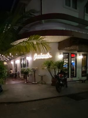 Right on the corner.  Easy to find    at Goodsouls Kitchen in Chiang Mai