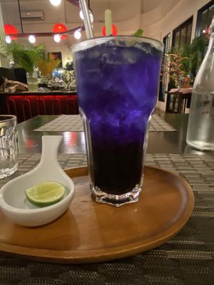 Yummy soda!  at Goodsouls Kitchen in Chiang Mai