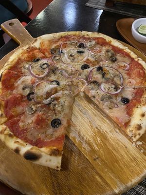 Caruso pizza   at Goodsouls Kitchen in Chiang Mai
