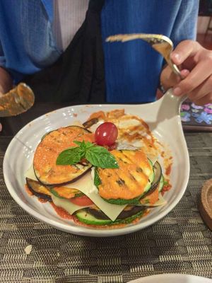 lasagna  at Goodsouls Kitchen in Chiang Mai