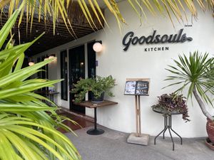 outside  at Goodsouls Kitchen in Chiang Mai