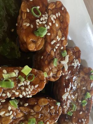 Teriyaki tempeh  at Goodsouls Kitchen in Chiang Mai