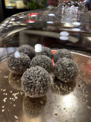 Coconut energy balls  at Goodsouls Kitchen in Chiang Mai