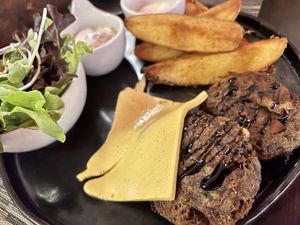 Mushrooms steak  at Goodsouls Kitchen in Chiang Mai