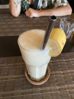 banana shake  at Goodsouls Kitchen in Chiang Mai