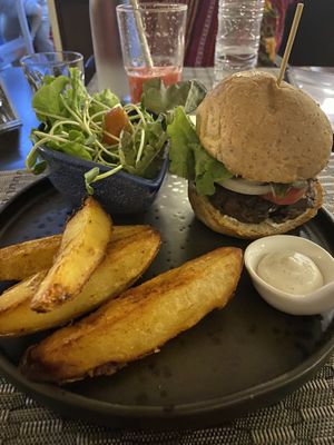 Mushroom Burger   at Goodsouls Kitchen in Chiang Mai