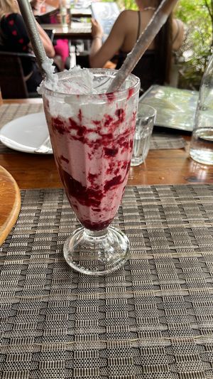 Strawberry milkshake   at Goodsouls Kitchen in Chiang Mai