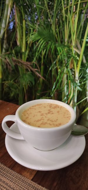 Golden milk at Goodsouls Kitchen in Chiang Mai