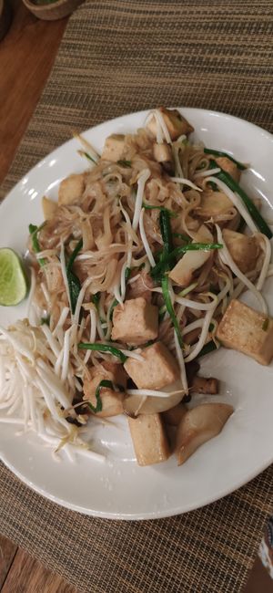 Pad thai at Goodsouls Kitchen in Chiang Mai