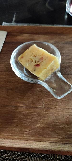 Soft cookie mixed fruit at Goodsouls Kitchen in Chiang Mai