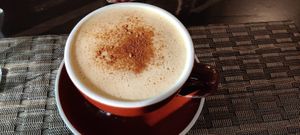 Golden milk at Goodsouls Kitchen in Chiang Mai