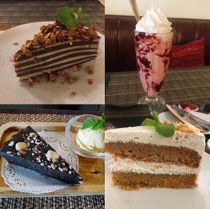 Cakes at Goodsouls Kitchen in Chiang Mai