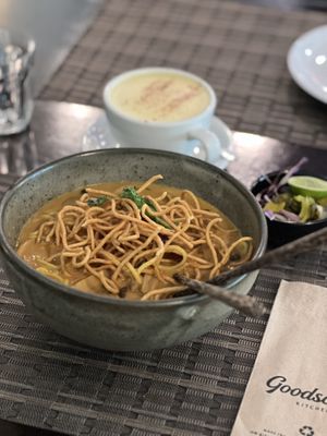 Khao Soi  at Goodsouls Kitchen in Chiang Mai