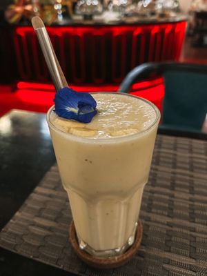 Banana lassi (100 THB)  at Goodsouls Kitchen in Chiang Mai