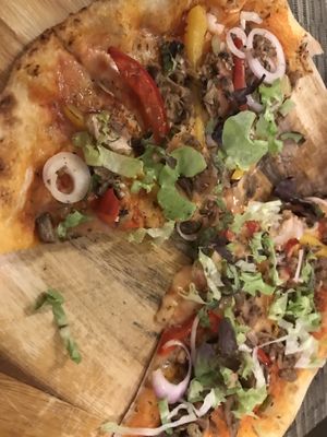 Godfather pizza 😋  at Goodsouls Kitchen in Chiang Mai