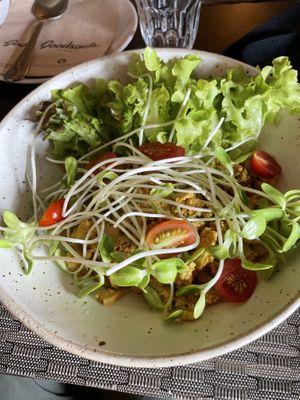 Scrambled tofu  at Goodsouls Kitchen in Chiang Mai
