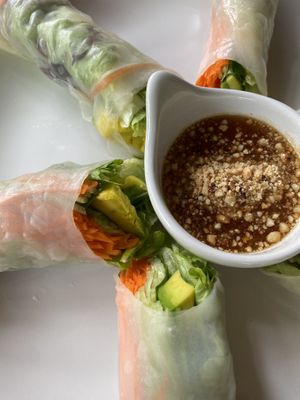 Frische sommerrollen   at Goodsouls Kitchen in Chiang Mai