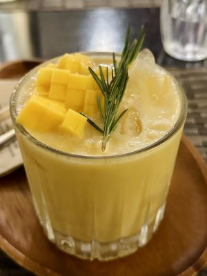 Mango cream shake (95 THB)  at Goodsouls Kitchen in Chiang Mai