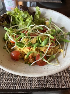 Tofu scramble  at Goodsouls Kitchen in Chiang Mai