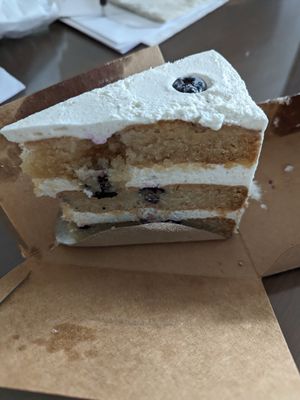 Blueberry Lime cake at Goodsouls Kitchen in Chiang Mai