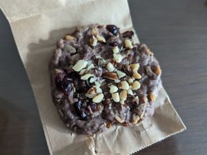 Raspberry health cookie at Goodsouls Kitchen in Chiang Mai