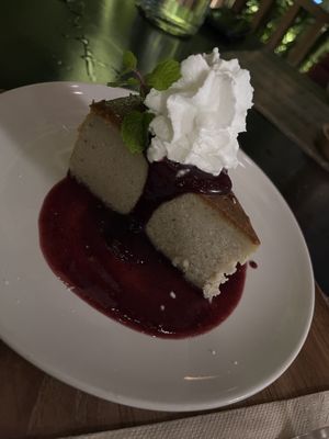 New York style cheesecake   at Goodsouls Kitchen in Chiang Mai