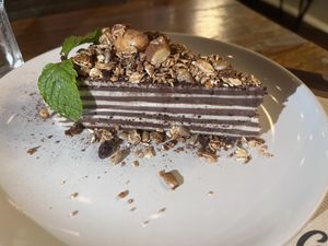 Chocolate and creamm  at Goodsouls Kitchen in Chiang Mai