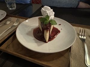 NY Cheesecake  at Goodsouls Kitchen in Chiang Mai