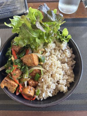 Tempeh bowl  at Goodsouls Kitchen in Chiang Mai