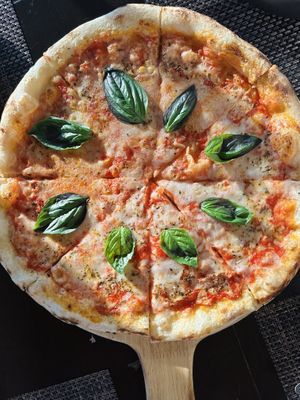 Margherita pizza (180 THB)  at Goodsouls Kitchen in Chiang Mai