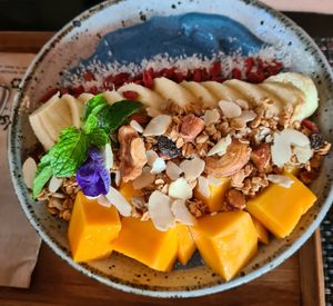 Blue bowl at Goodsouls Kitchen in Chiang Mai