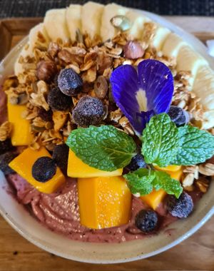 Berries bowl at Goodsouls Kitchen in Chiang Mai