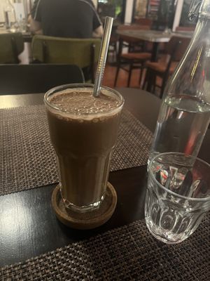 Banana-chocolate shake  at Goodsouls Kitchen in Chiang Mai