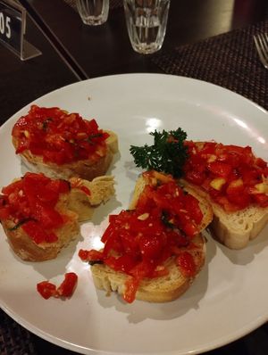 Bruschetta at Goodsouls Kitchen in Chiang Mai