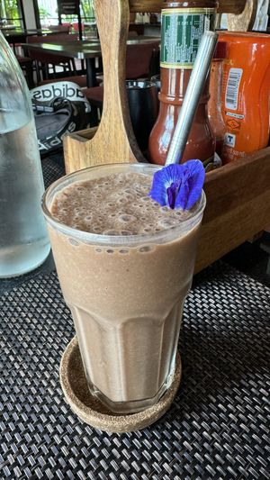Choclate banana shakee  at Goodsouls Kitchen in Chiang Mai
