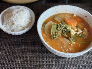 Thai sour curry - Goodsouls Kitchen, Chiang Mai  at Goodsouls Kitchen in Chiang Mai