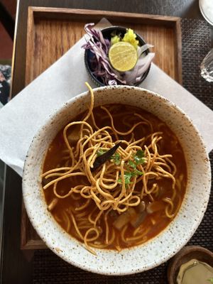 Khao Soi  at Goodsouls Kitchen in Chiang Mai